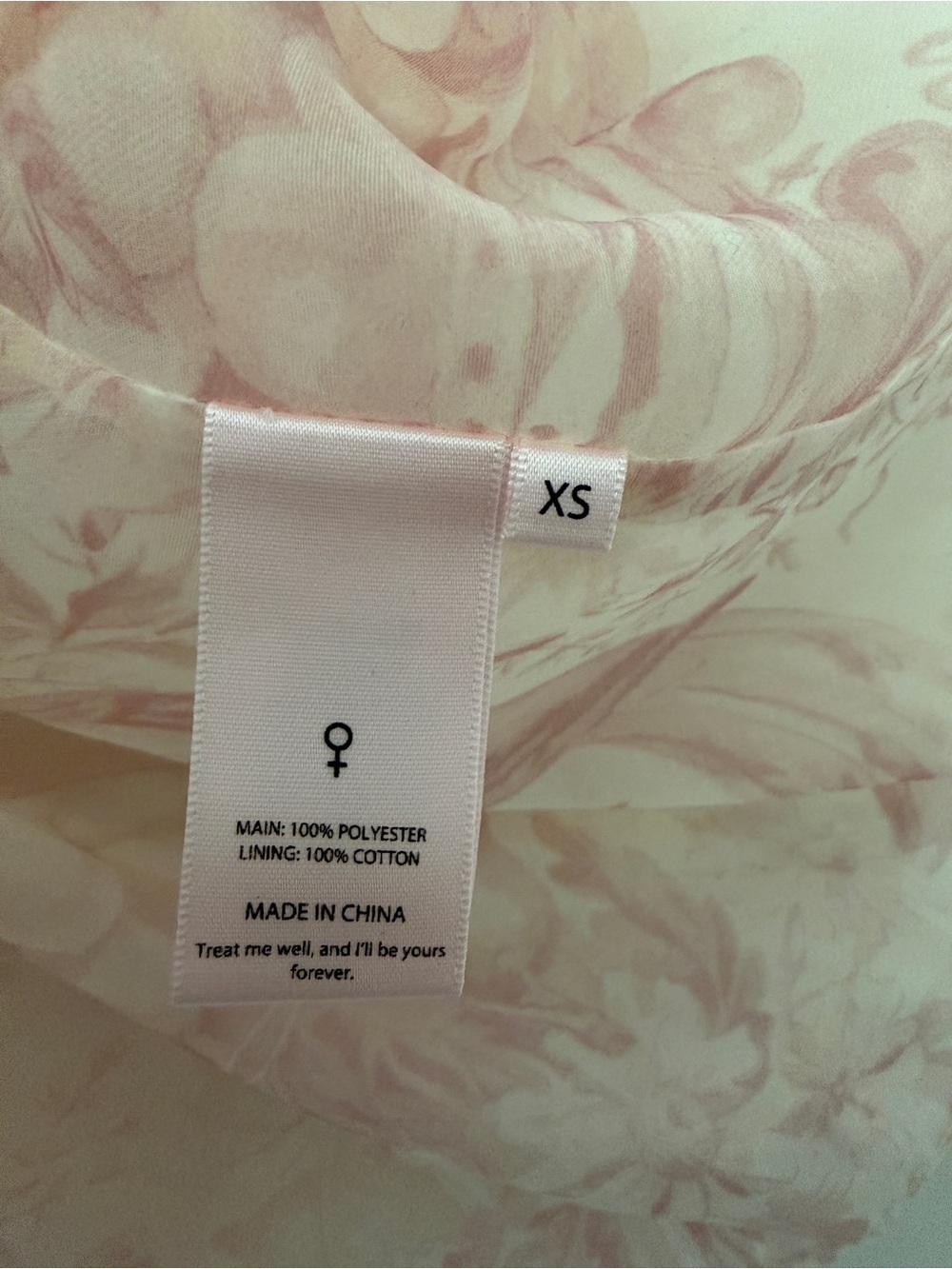 Selkie Pink Floral Sheer Puff Sleeves Mini Dress size XS - Picture 9 of 14
